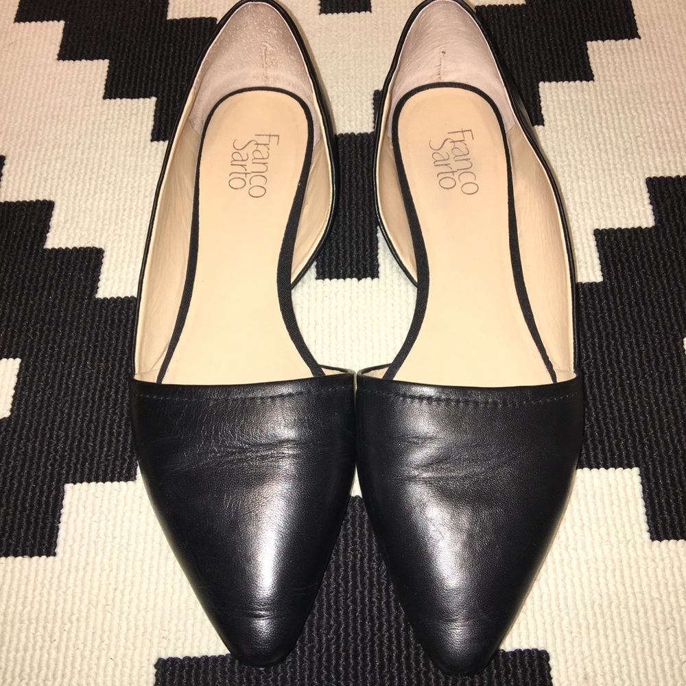 Franco Sarto leather flats